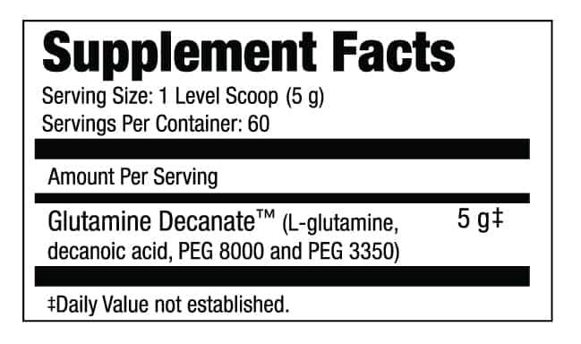 Glutamina Decanate