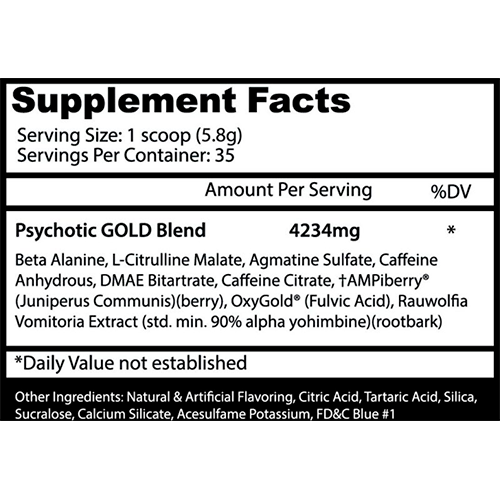 Psychotic Gold - 35 Serv