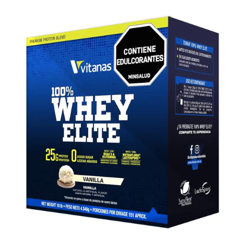 100% Whey Elite - Vitanas